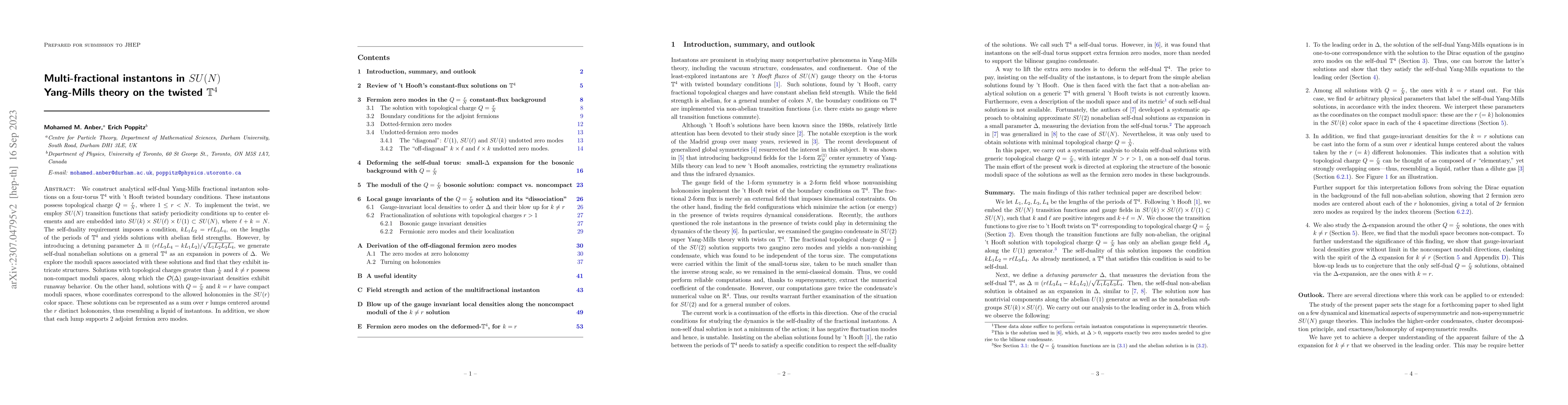 Thumbnail for Multi-fractional instantons in $SU(N)$ Yang-Mills theory on the twisted
  $\mathbb T^4$