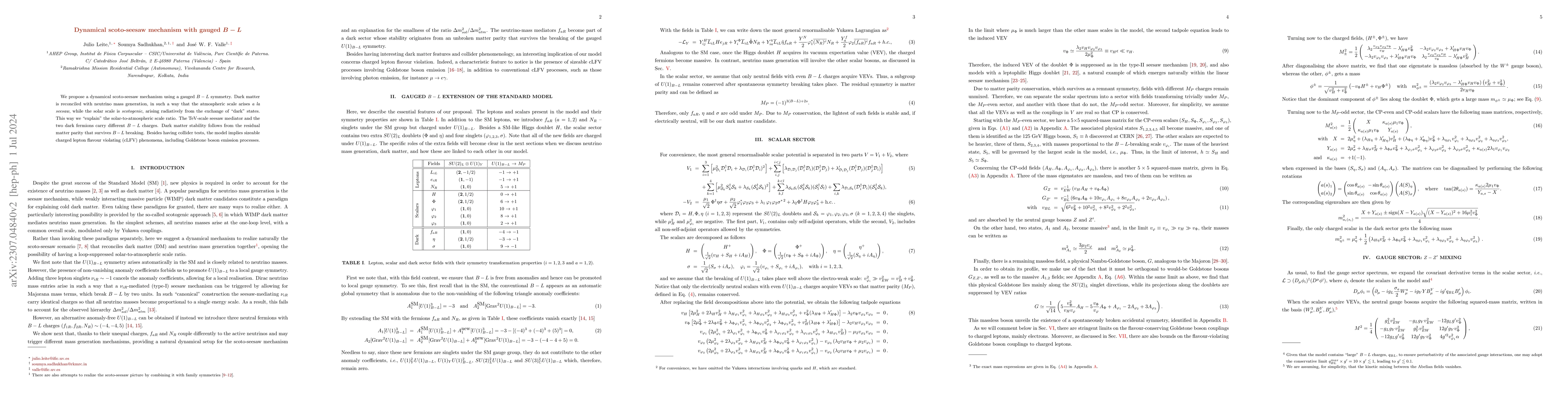 Thumbnail for Dynamical scoto-seesaw mechanism with gauged $B-L$