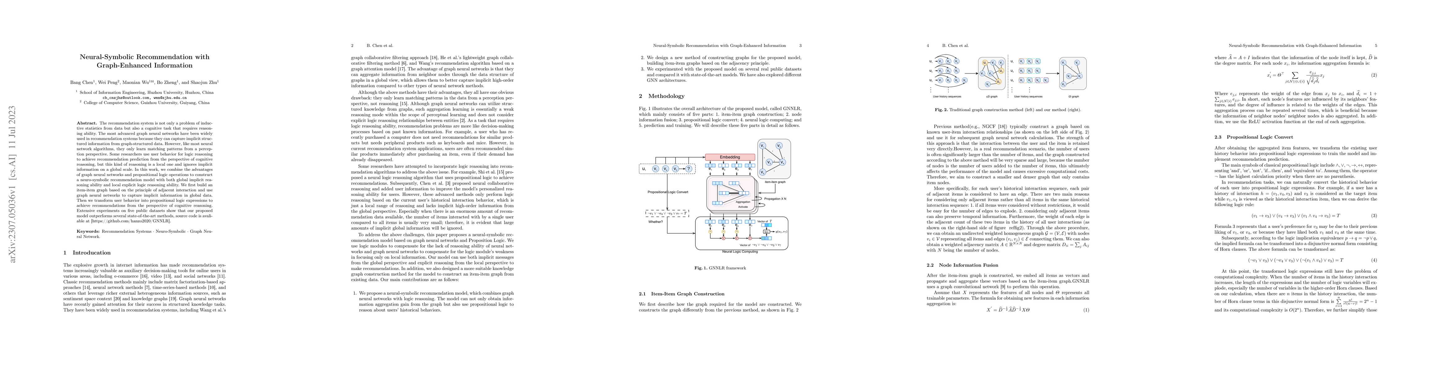 Thumbnail for Neural-Symbolic Recommendation with Graph-Enhanced Information
