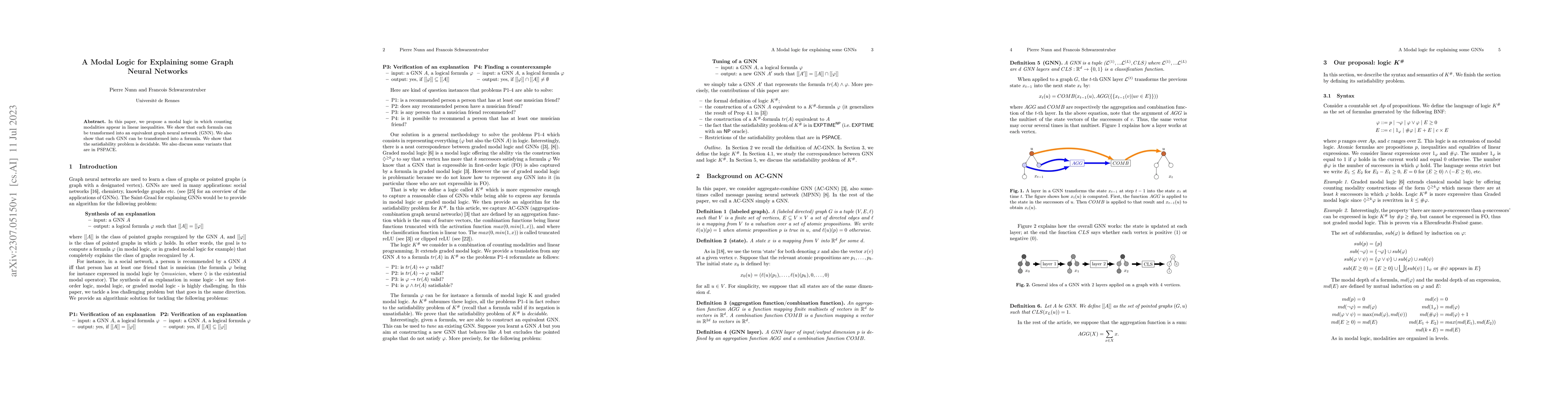Thumbnail for A Modal Logic for Explaining some Graph Neural Networks