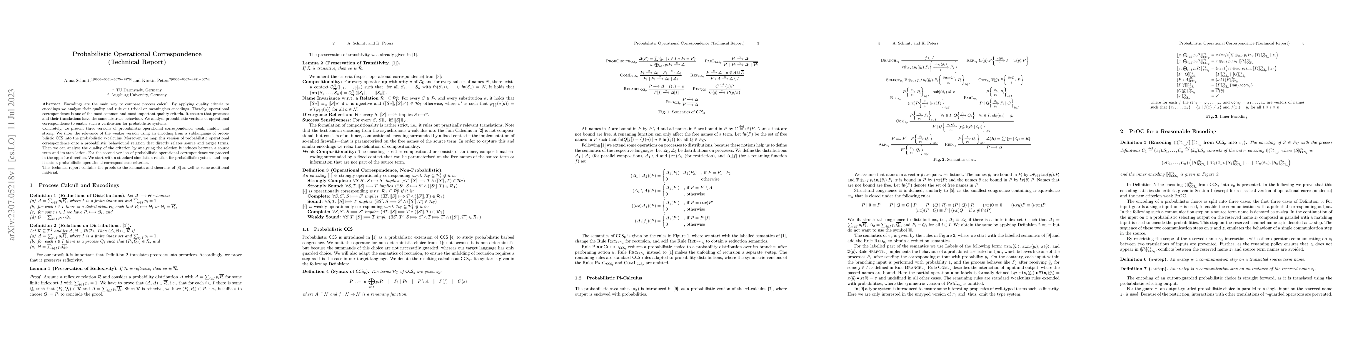 Thumbnail for Probabilistic Operational Correspondence (Technical Report)