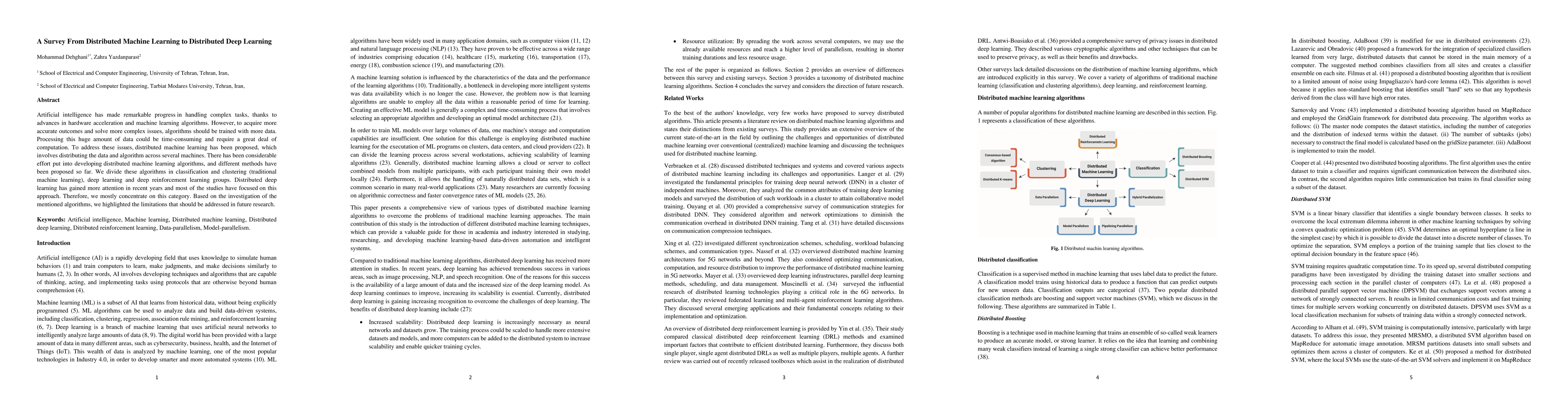 Thumbnail for A Survey From Distributed Machine Learning to Distributed Deep Learning