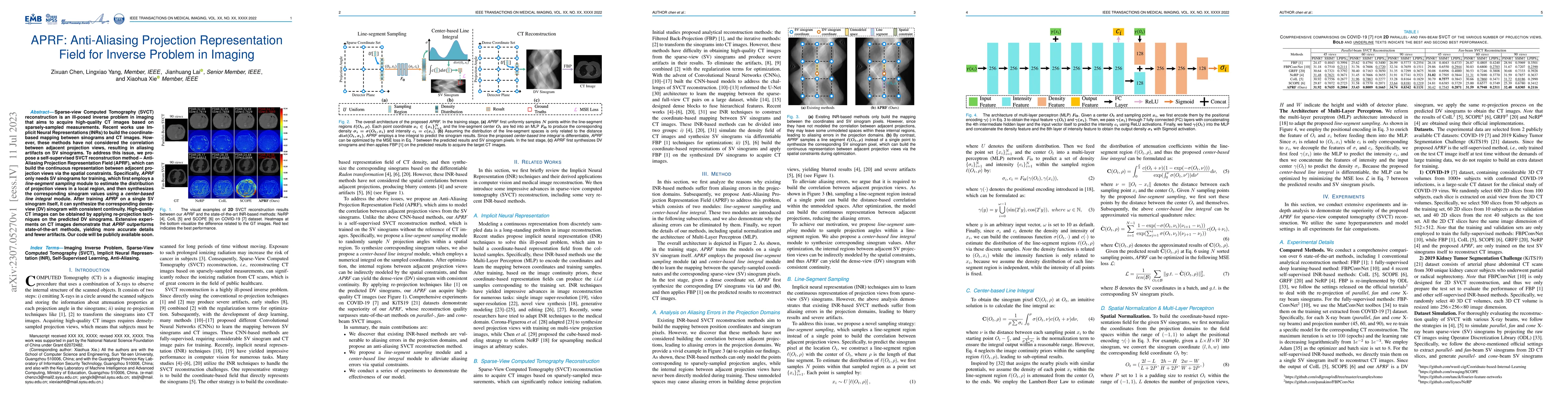 Thumbnail for APRF: Anti-Aliasing Projection Representation Field for Inverse Problem
  in Imaging