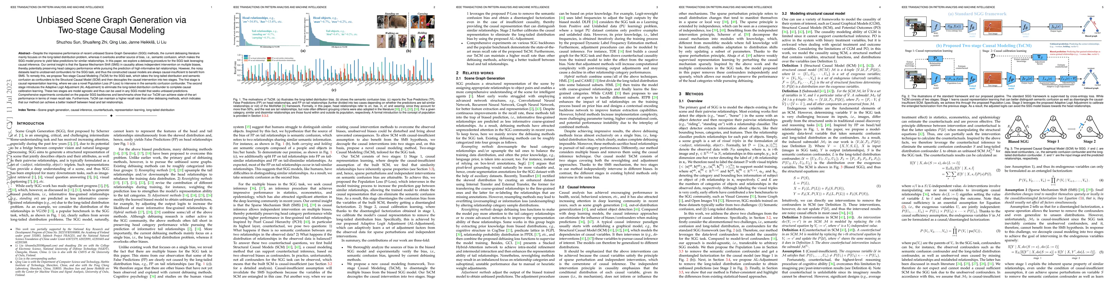 Thumbnail for Unbiased Scene Graph Generation via Two-stage Causal Modeling