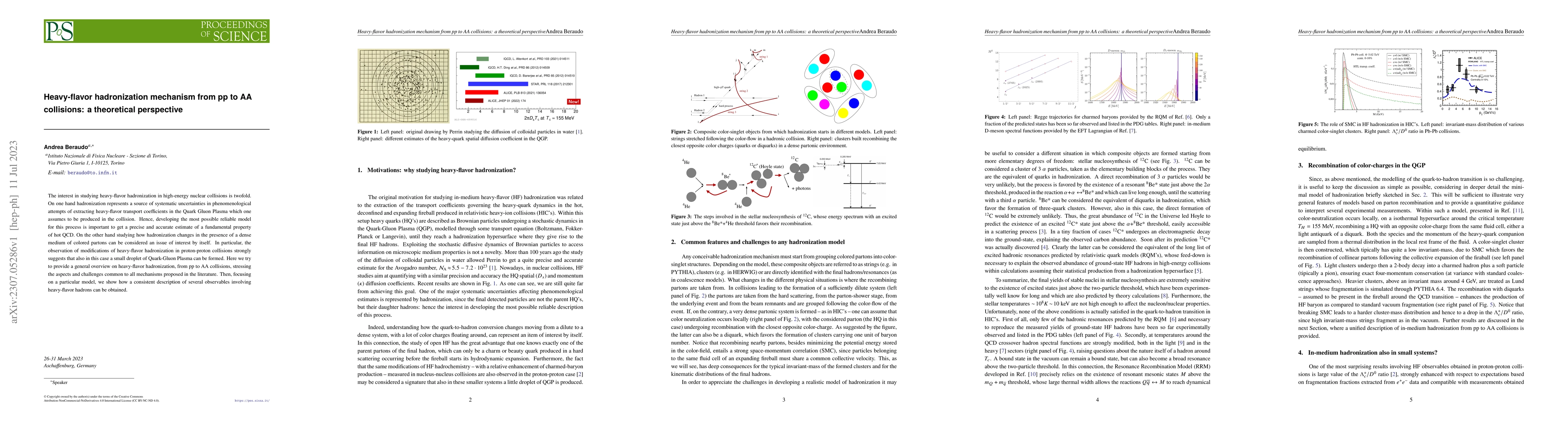 Thumbnail for Heavy-flavor hadronization mechanism from pp to AA collisions: a
  theoretical perspective