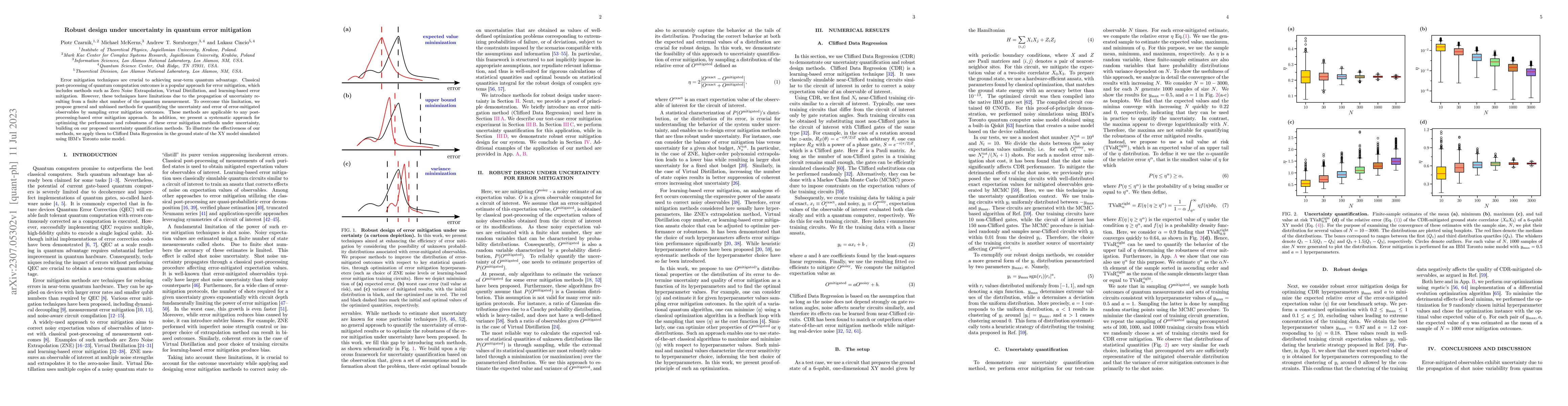 Thumbnail for Robust design under uncertainty in quantum error mitigation
