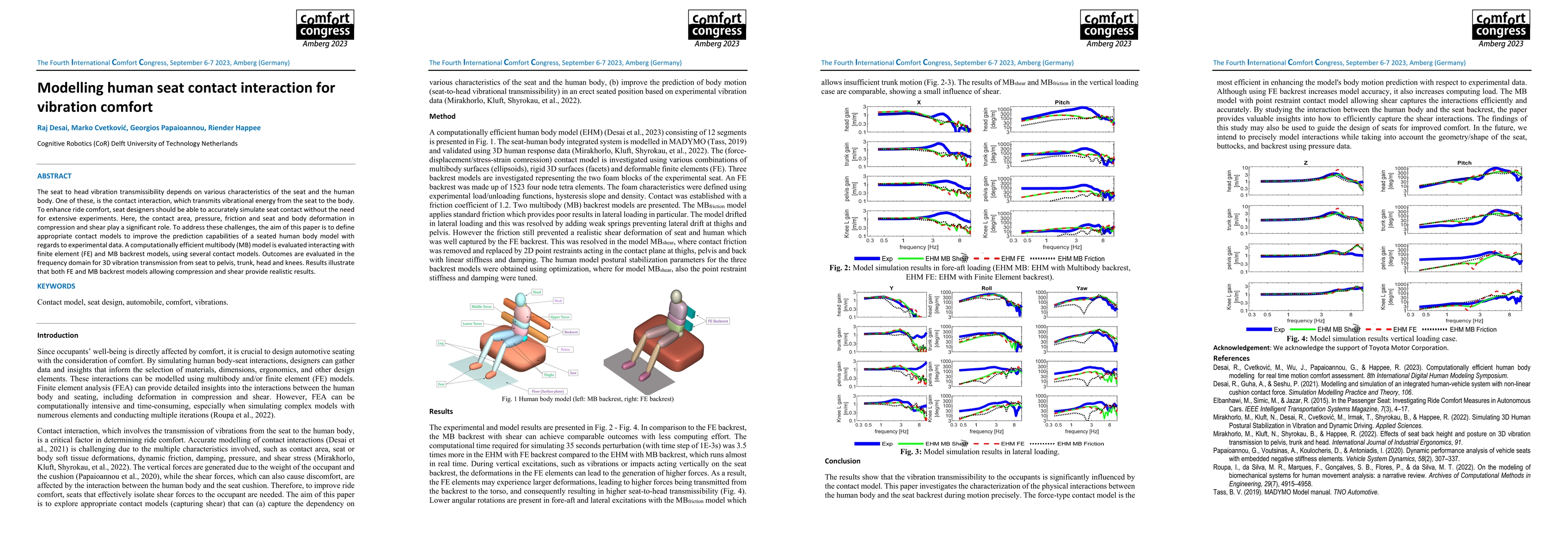 Thumbnail for Modelling human seat contact interaction for vibration comfort
