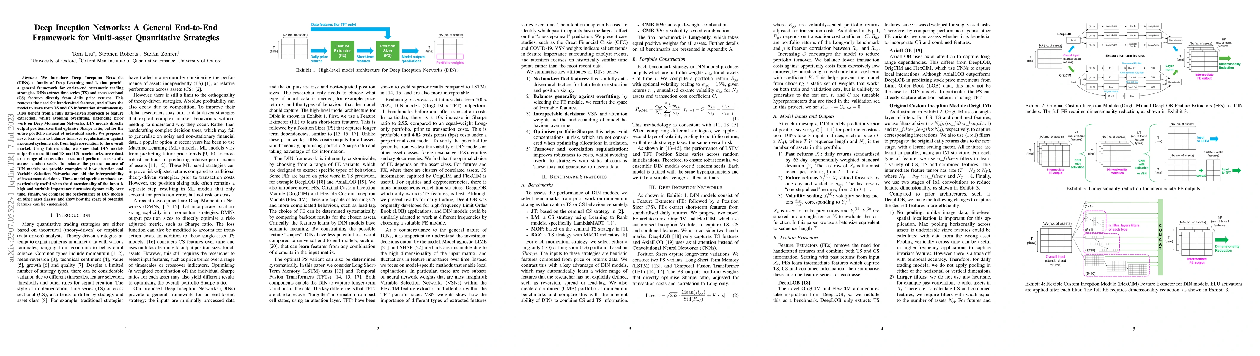 Thumbnail for Deep Inception Networks: A General End-to-End Framework for Multi-asset
  Quantitative Strategies