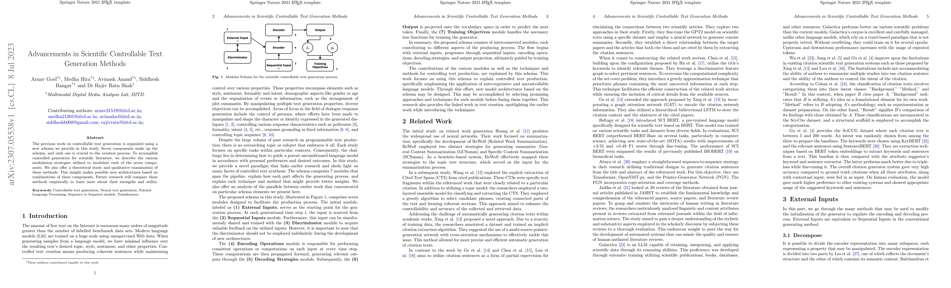 Thumbnail for Advancements in Scientific Controllable Text Generation Methods