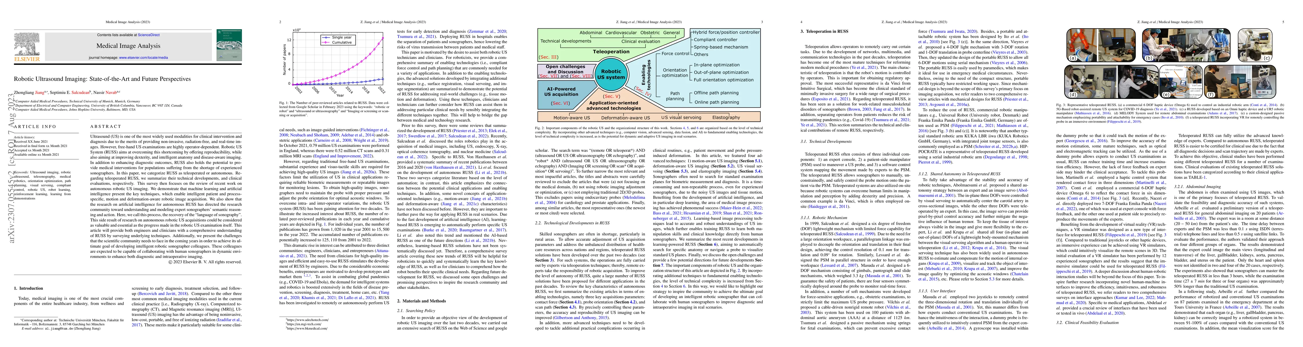 Thumbnail for Robotic Ultrasound Imaging: State-of-the-Art and Future Perspectives