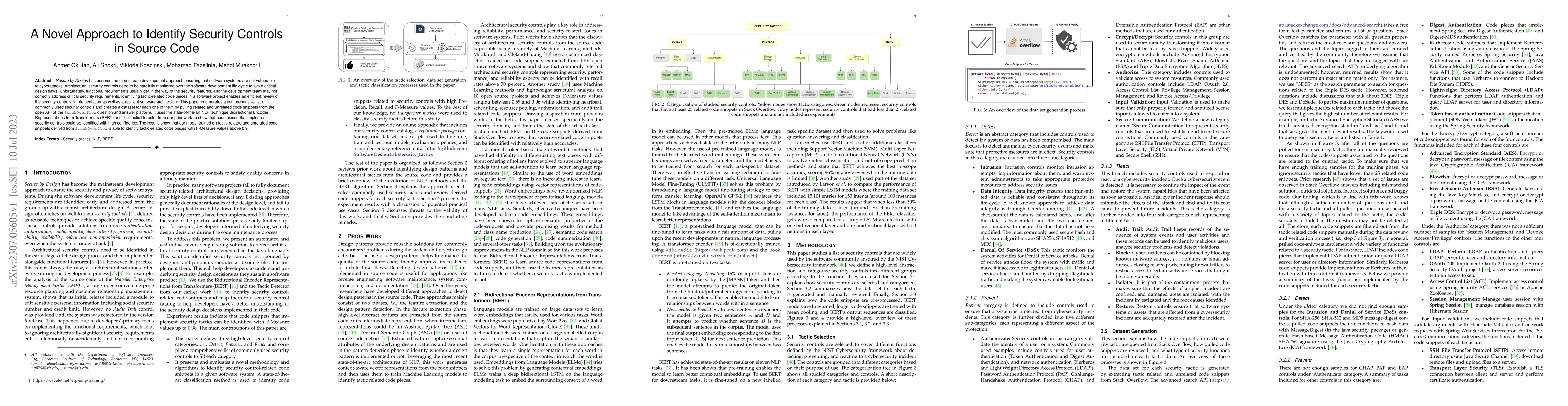 Thumbnail for A Novel Approach to Identify Security Controls in Source Code