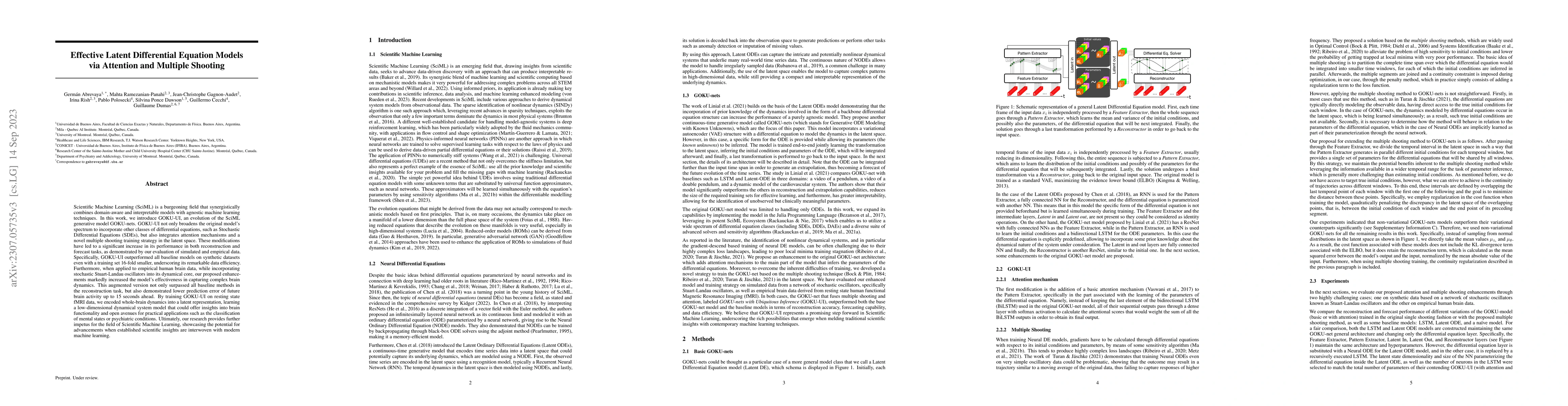 Thumbnail for Effective Latent Differential Equation Models via Attention and Multiple
  Shooting
