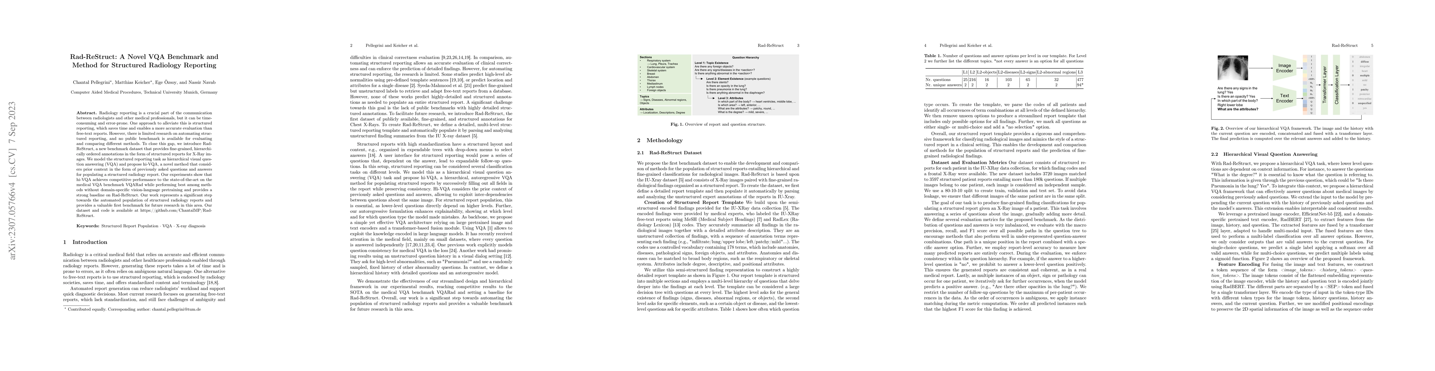 Thumbnail for Rad-ReStruct: A Novel VQA Benchmark and Method for Structured Radiology
  Reporting