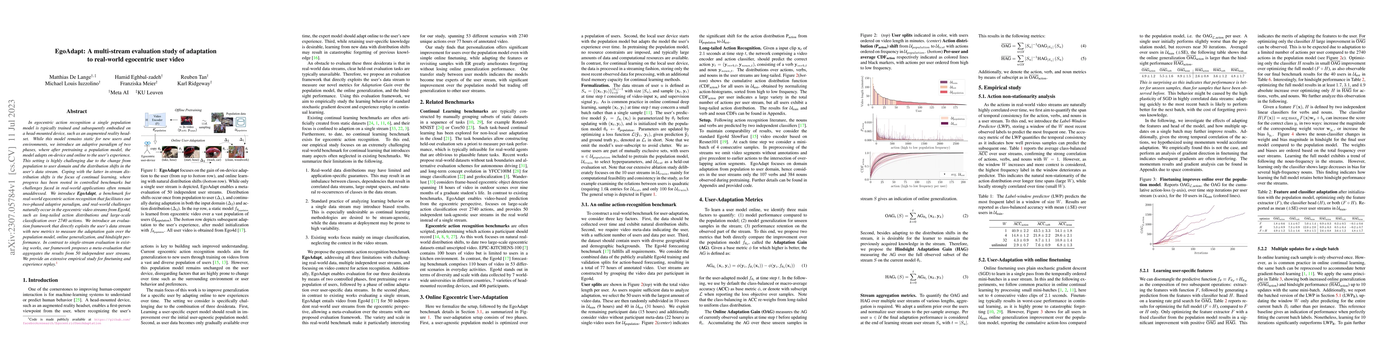 Thumbnail for EgoAdapt: A multi-stream evaluation study of adaptation to real-world
  egocentric user video
