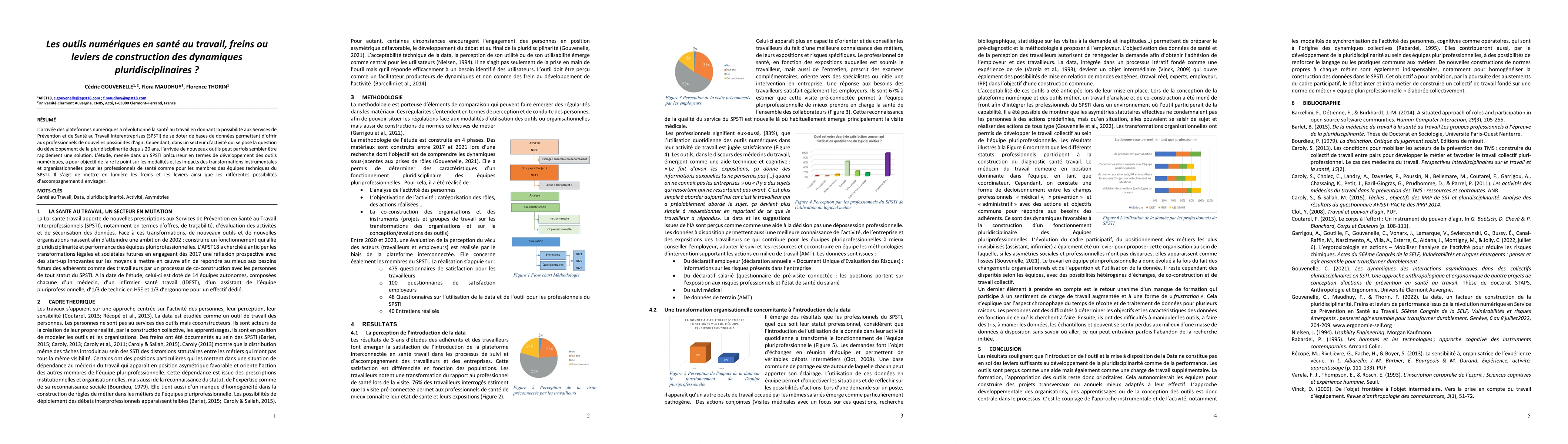 Thumbnail for Digital tools in occupational health, brakes or levers for building
  multidisciplinary dynamics?