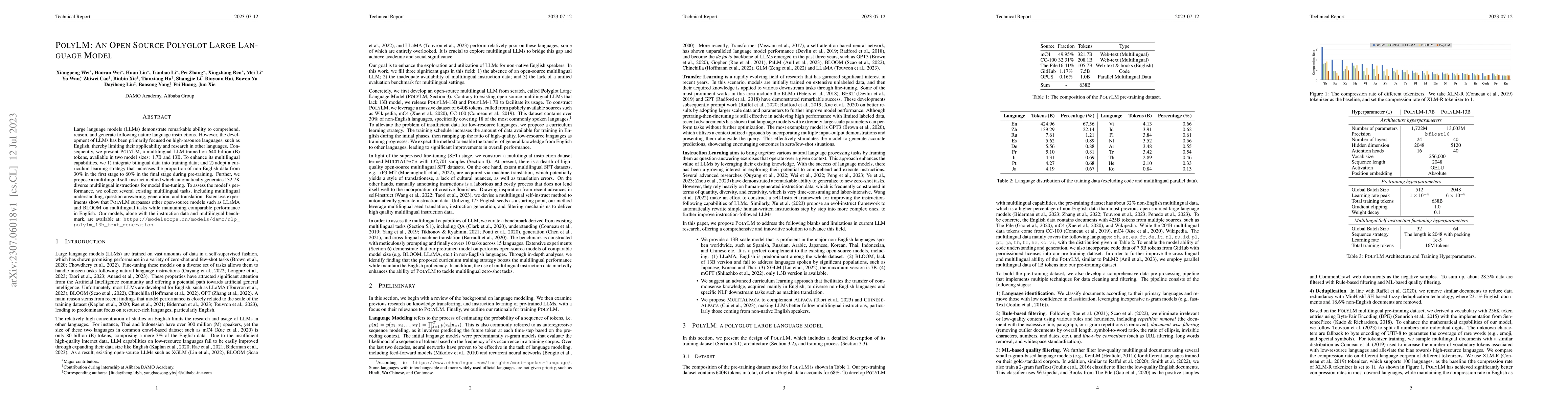 Thumbnail for PolyLM: An Open Source Polyglot Large Language Model