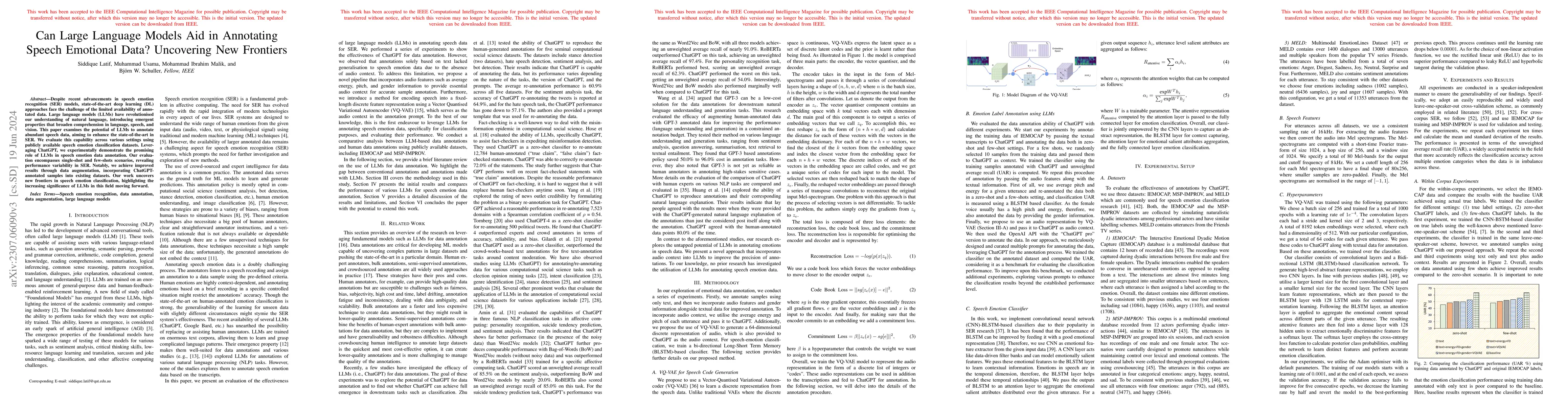 Thumbnail for Can Large Language Models Aid in Annotating Speech Emotional Data?
  Uncovering New Frontiers