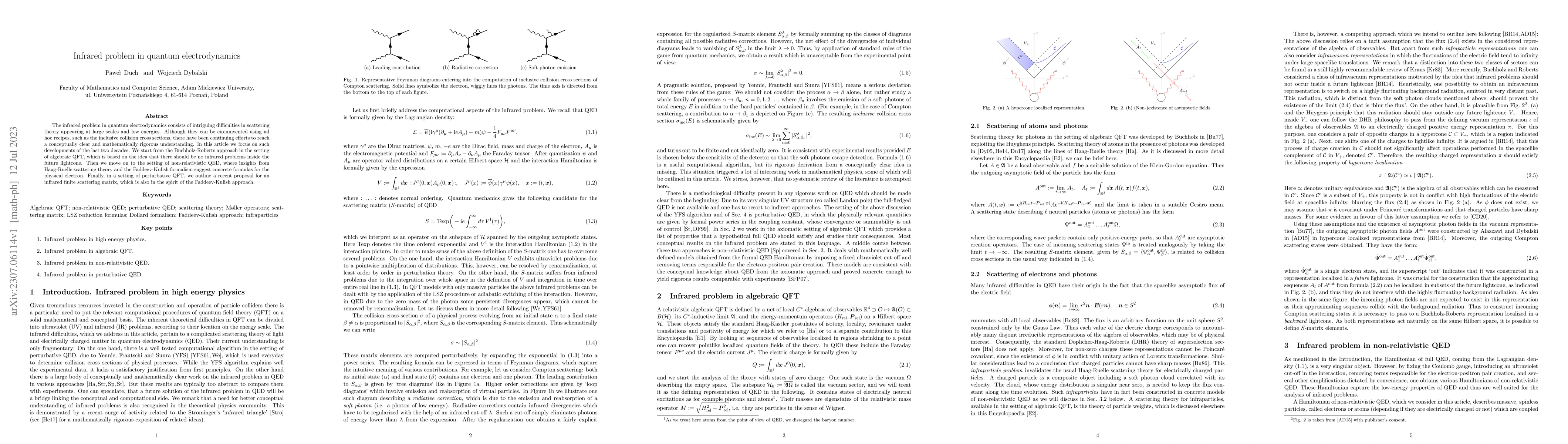 Thumbnail for Infrared problem in quantum electrodynamics