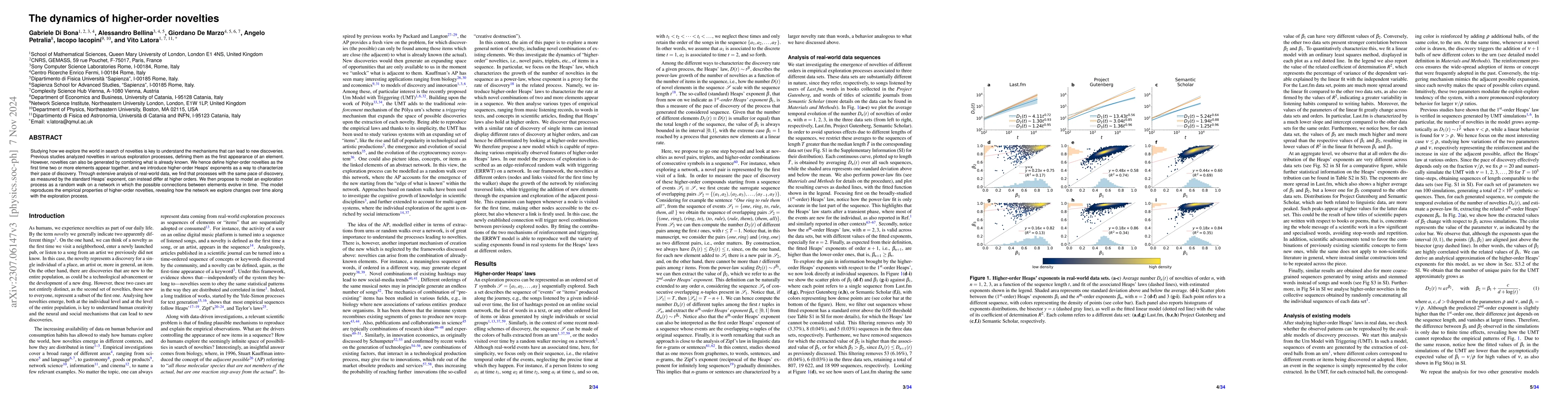 Thumbnail for The dynamics of higher-order novelties