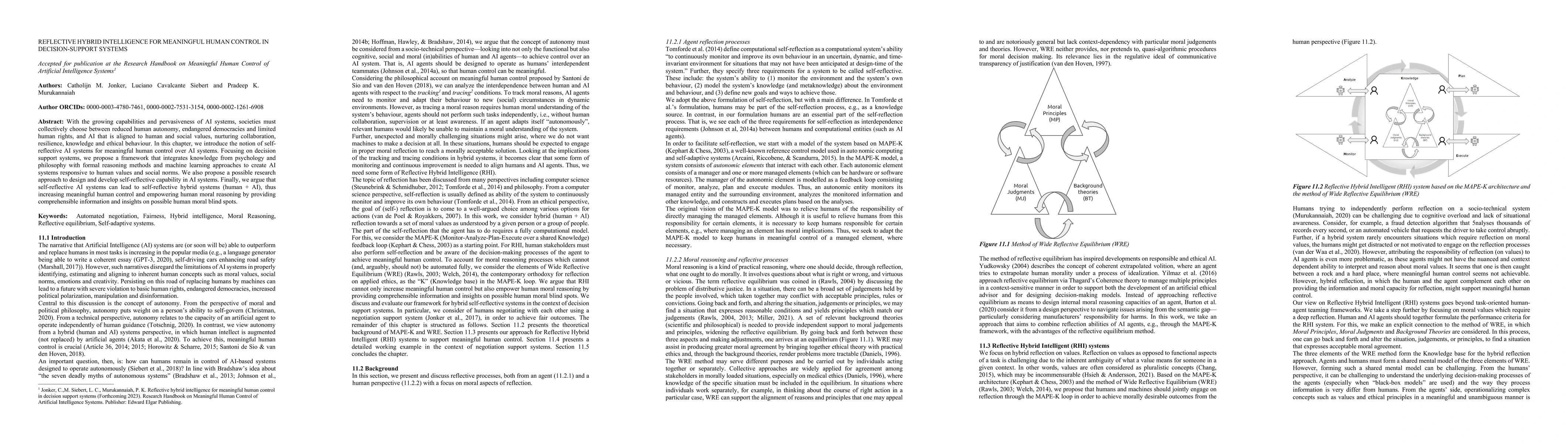 Thumbnail for Reflective Hybrid Intelligence for Meaningful Human Control in
  Decision-Support Systems