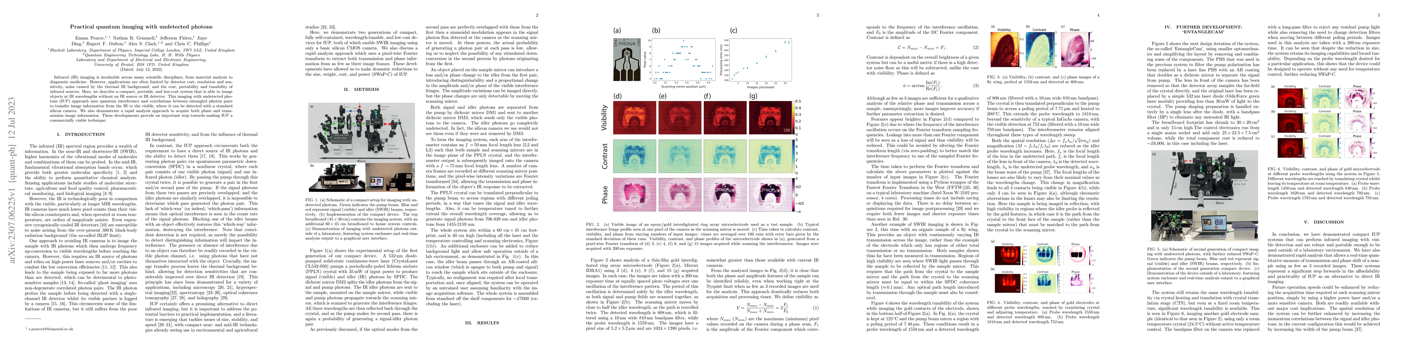Thumbnail for Practical quantum imaging with undetected photons