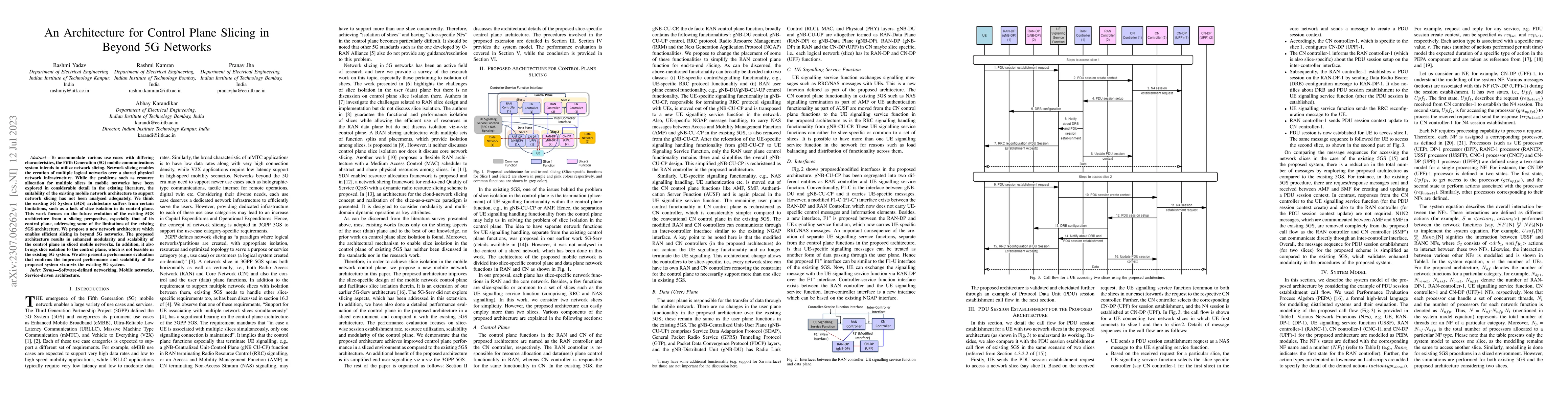 Thumbnail for An Architecture for Control Plane Slicing in Beyond 5G Networks