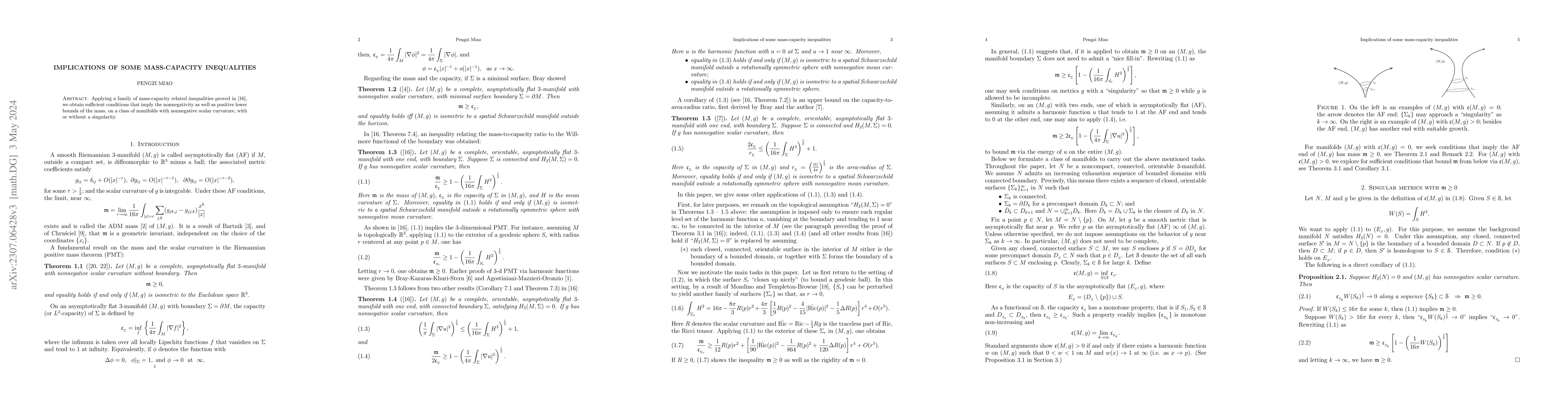 Thumbnail for Implications of some mass-capacity inequalities