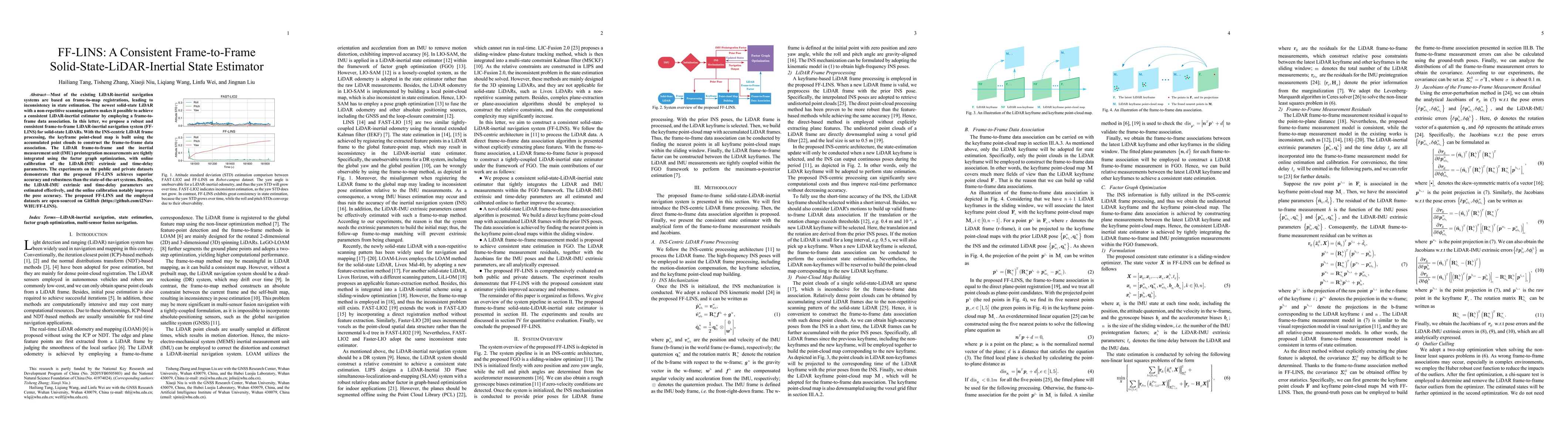 Thumbnail for FF-LINS: A Consistent Frame-to-Frame Solid-State-LiDAR-Inertial State
  Estimator