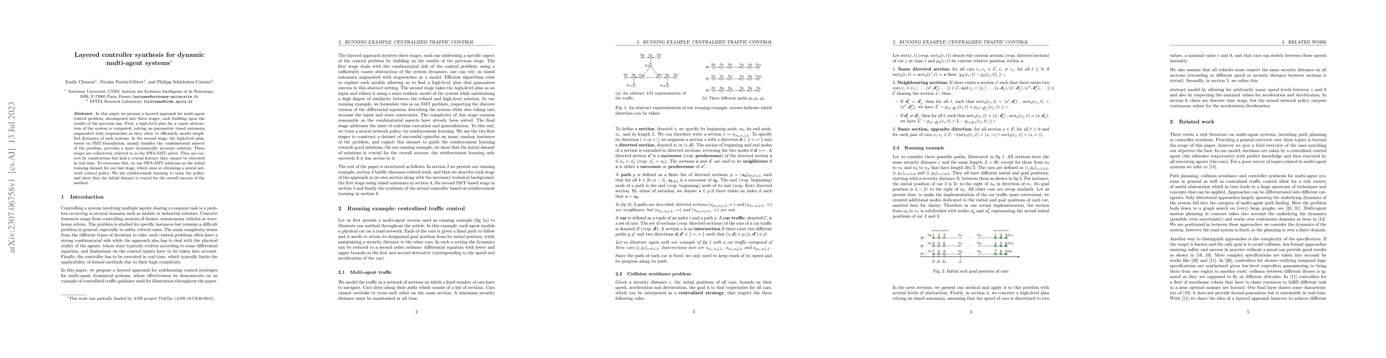 Thumbnail for Layered controller synthesis for dynamic multi-agent systems