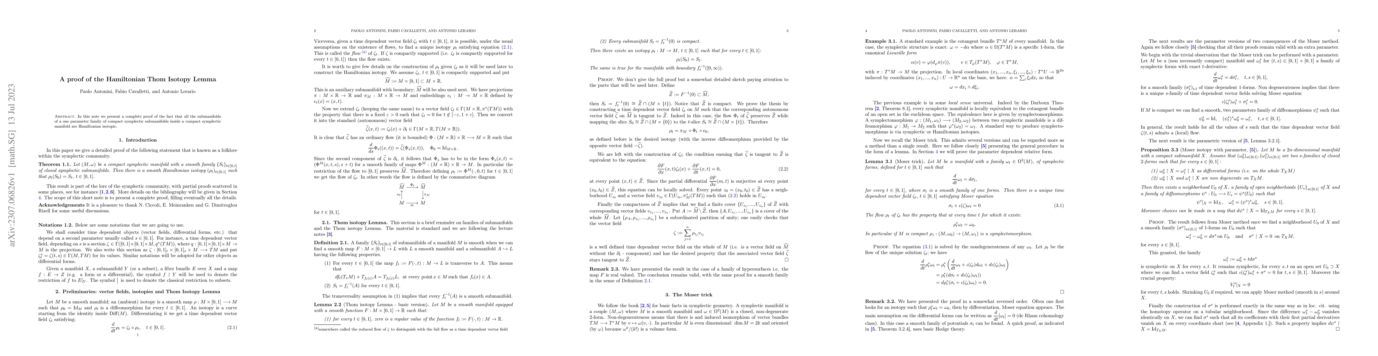 Thumbnail for A proof of the Hamiltonian Thom Isotopy Lemma