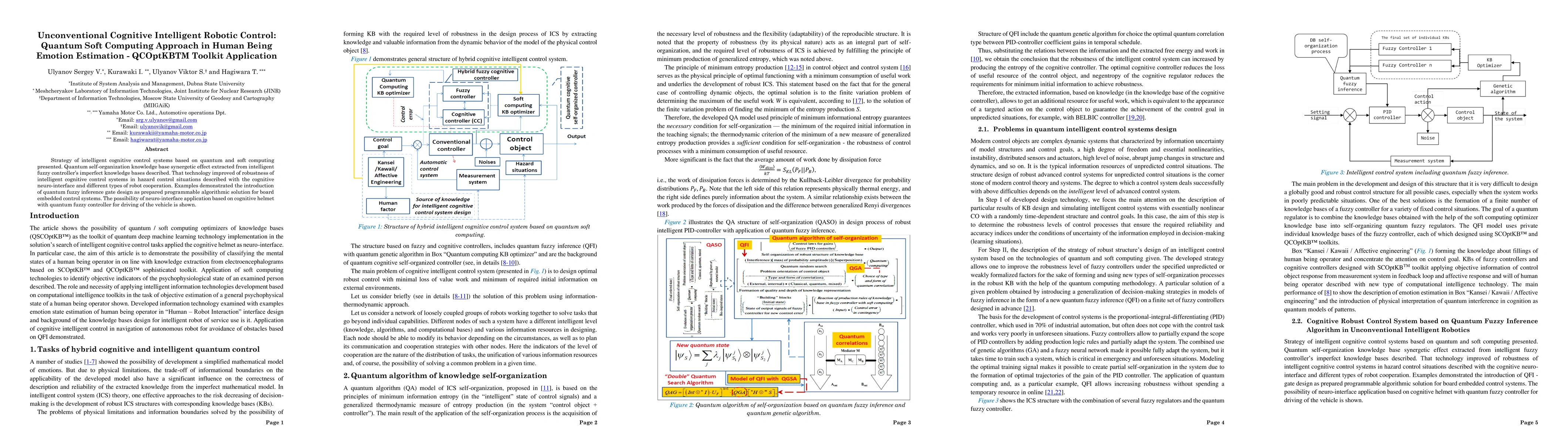 Thumbnail for Unconventional Cognitive Intelligent Robotic Control: Quantum Soft
  Computing Approach in Human Being Emotion Estimation -- QCOptKB Toolkit
  Application
