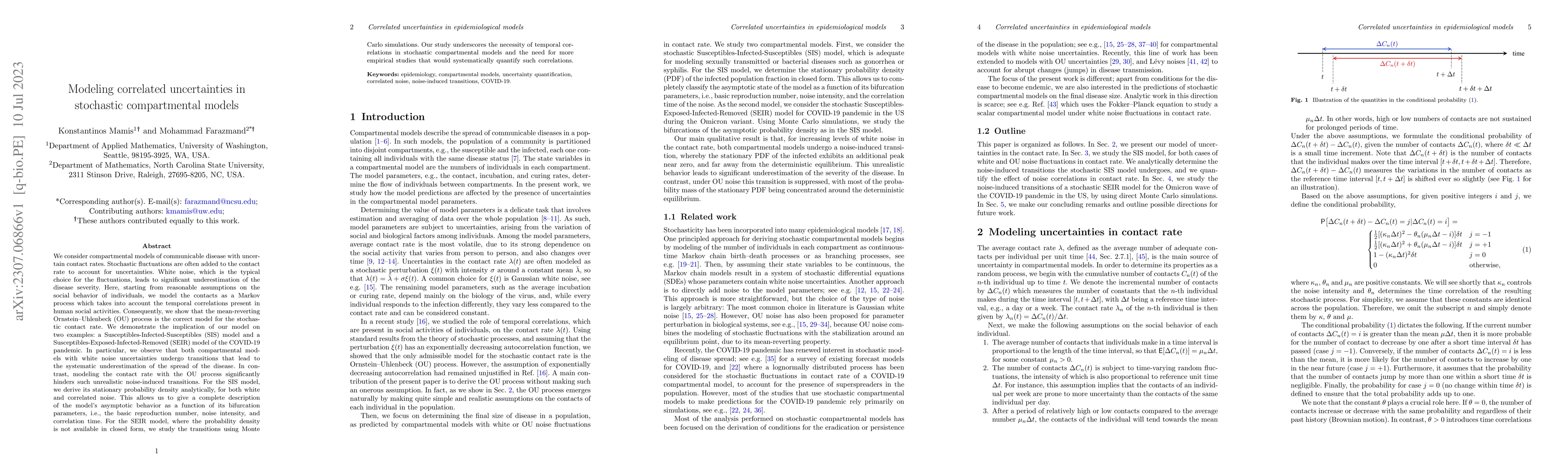 Thumbnail for Modeling correlated uncertainties in stochastic compartmental models