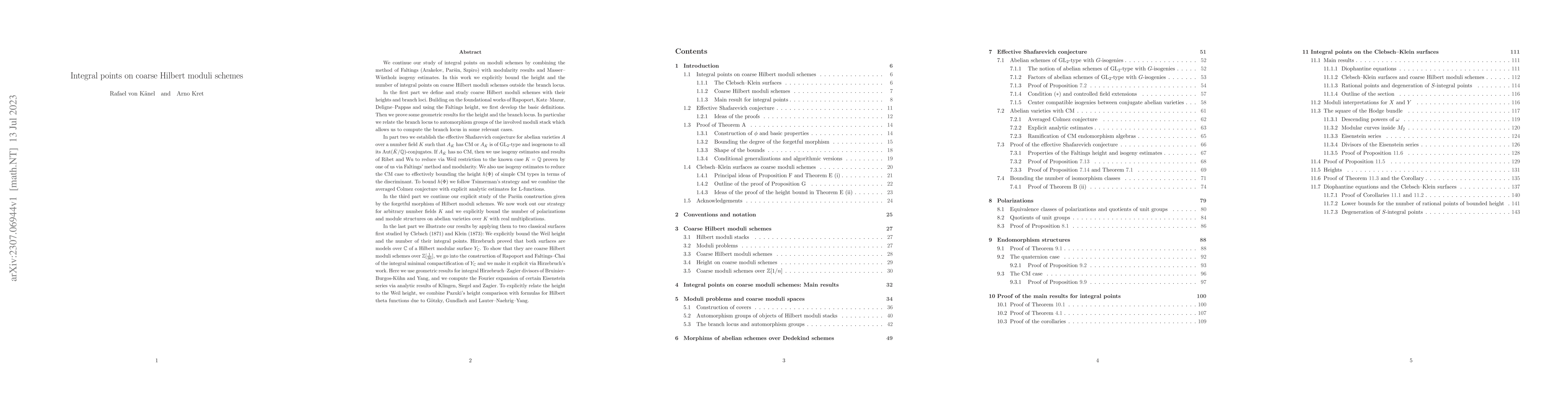 Thumbnail for Integral points on coarse Hilbert moduli schemes