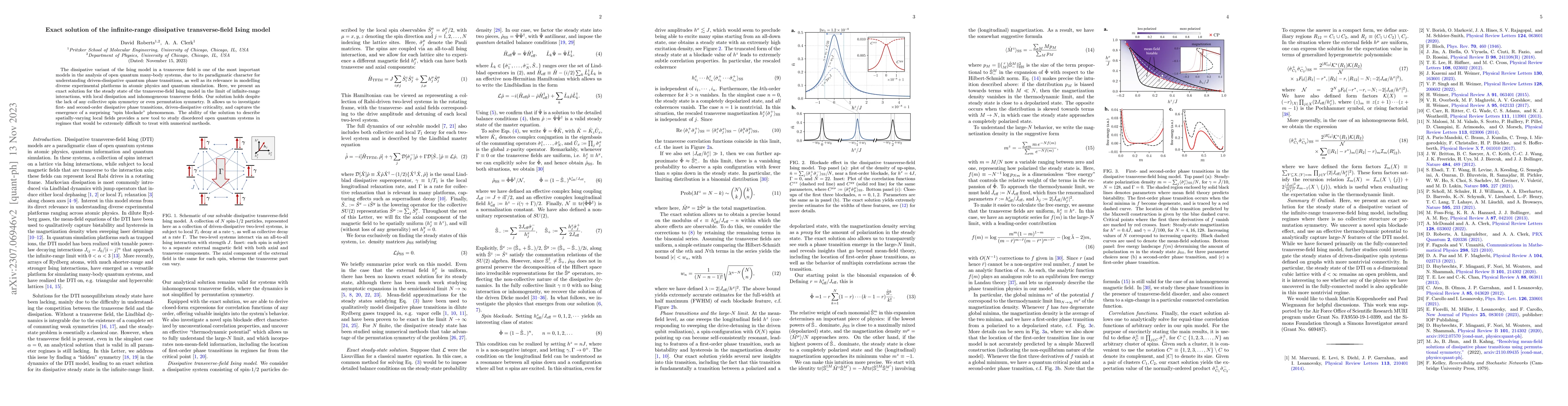 Thumbnail for Exact solution of the infinite-range dissipative transverse-field Ising
  model