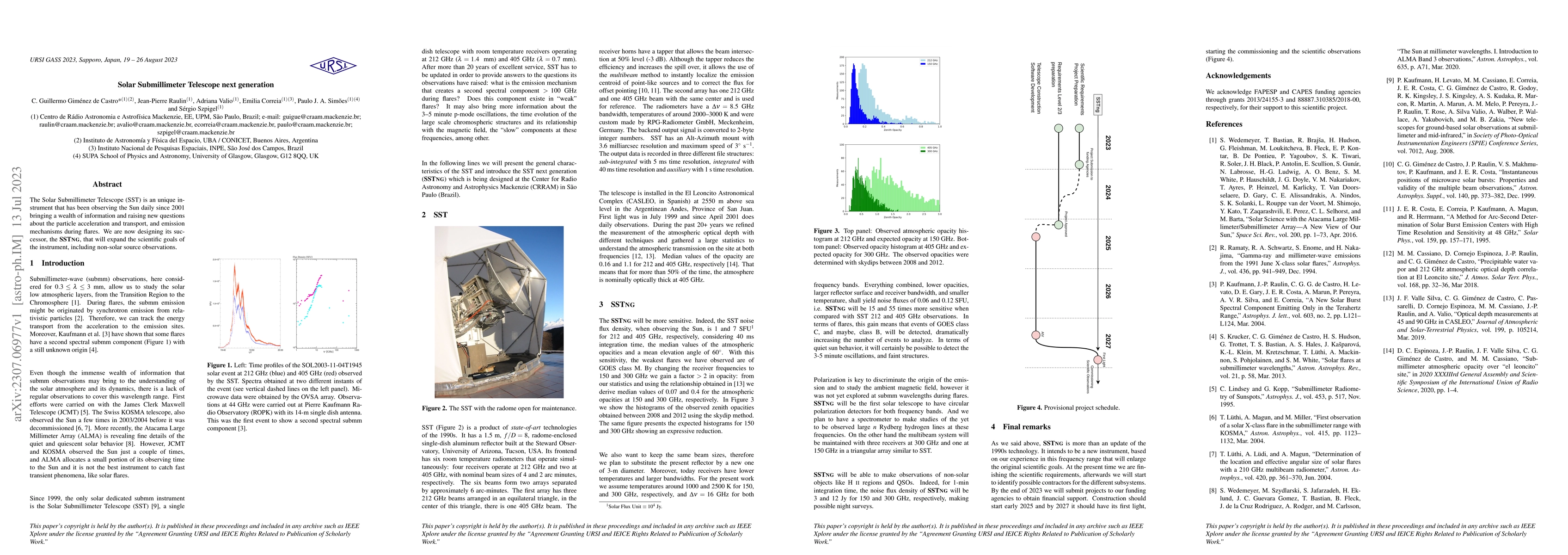 Thumbnail for Solar Submillimeter Telescope next generation