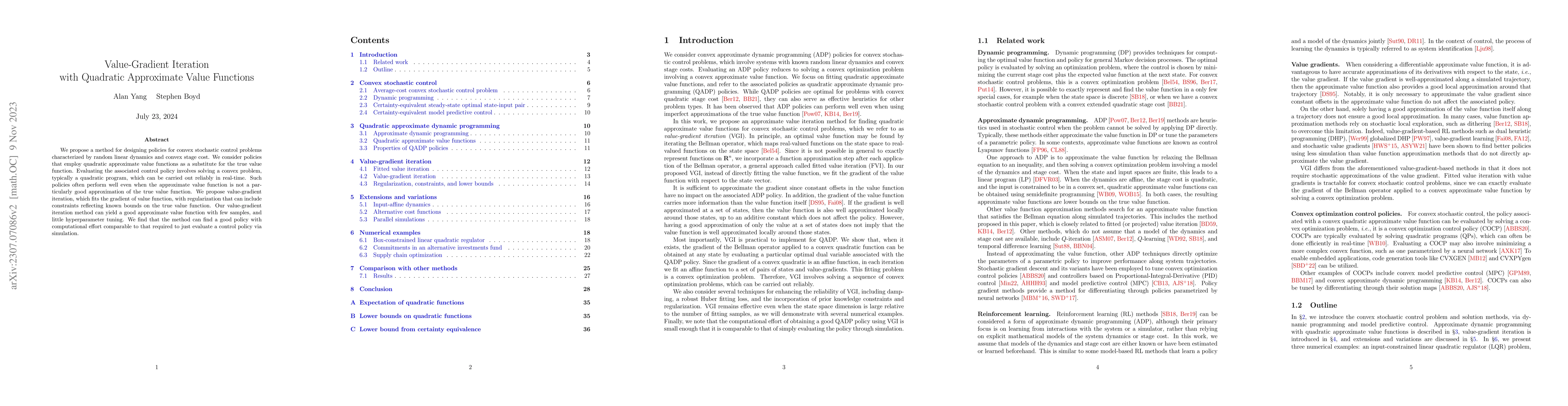 Thumbnail for Value-Gradient Iteration with Quadratic Approximate Value Functions
