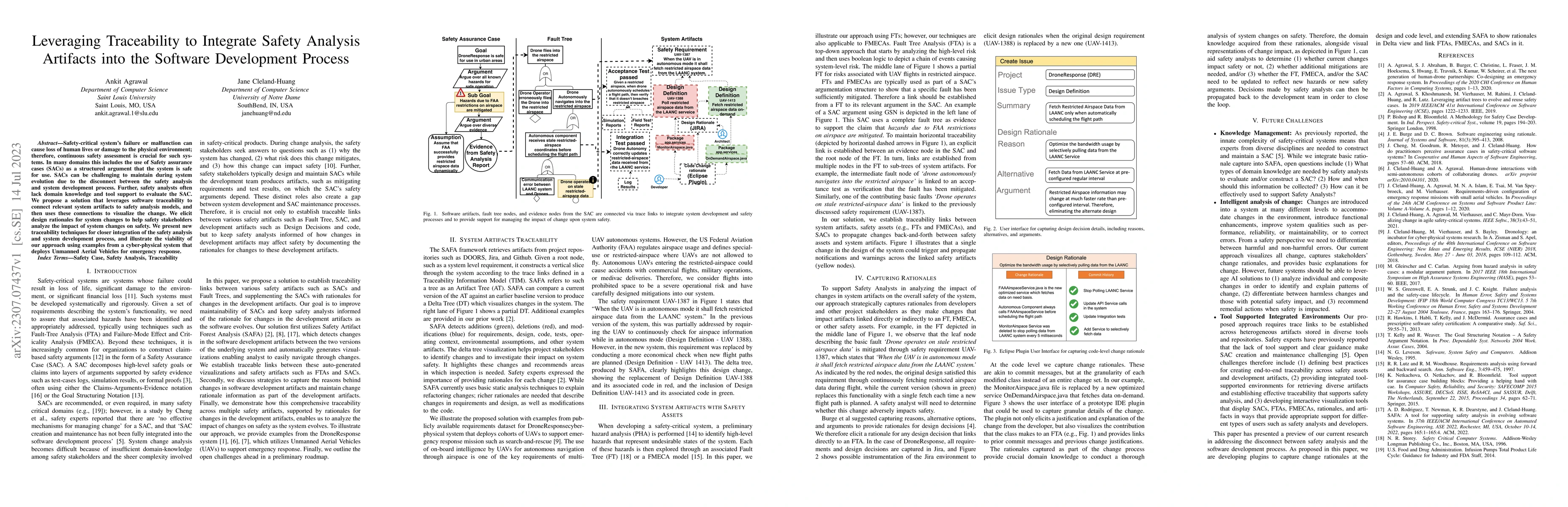 Thumbnail for Leveraging Traceability to Integrate Safety Analysis Artifacts into the
  Software Development Process
