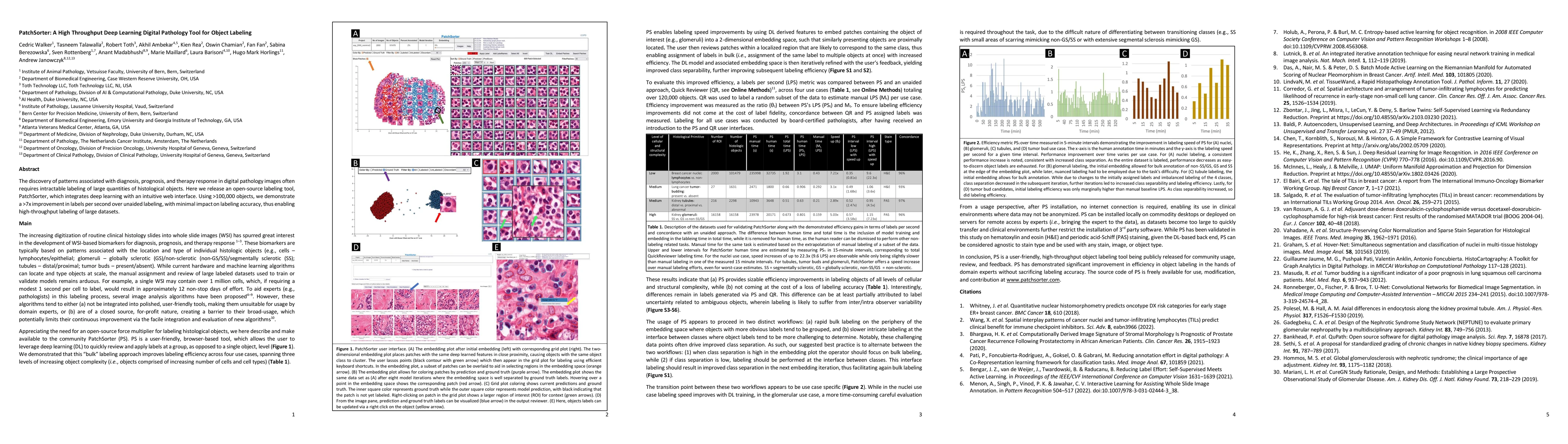 Thumbnail for PatchSorter: A High Throughput Deep Learning Digital Pathology Tool for
  Object Labeling
