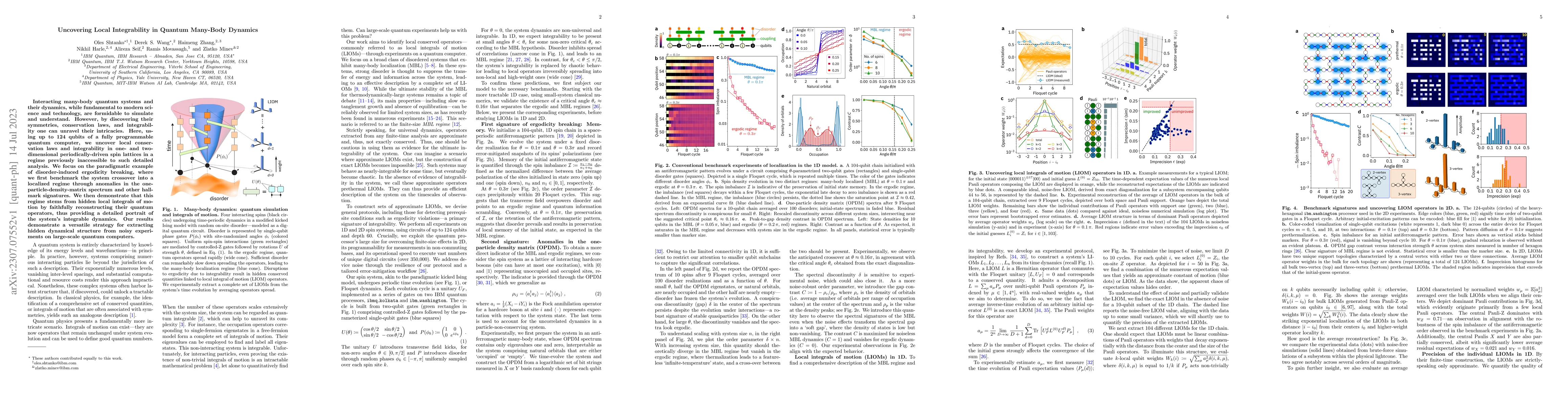 Thumbnail for Uncovering Local Integrability in Quantum Many-Body Dynamics