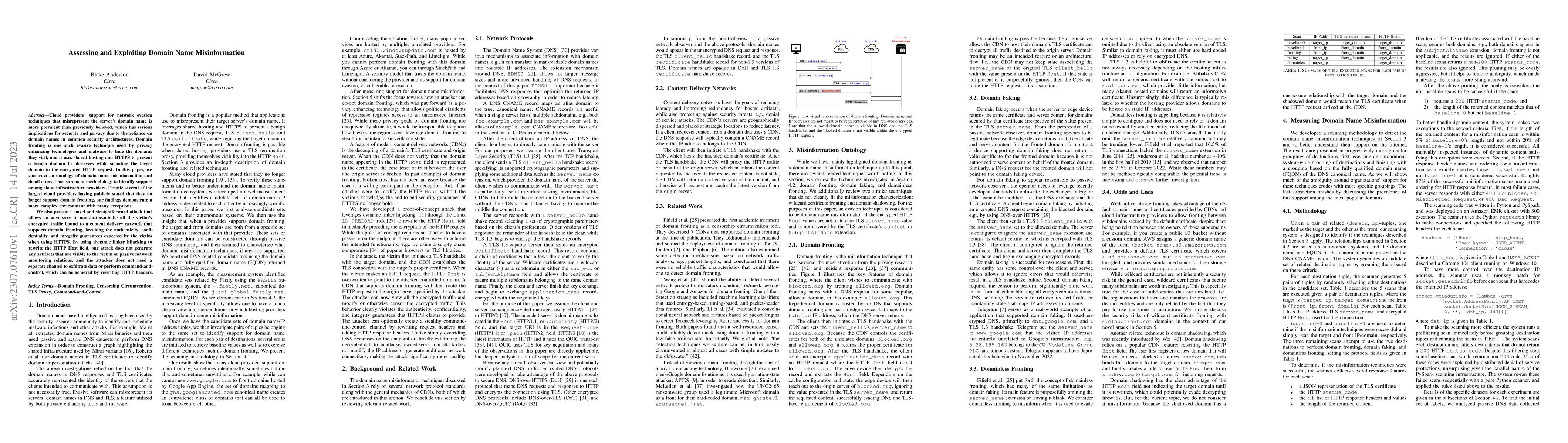 Thumbnail for Assessing and Exploiting Domain Name Misinformation