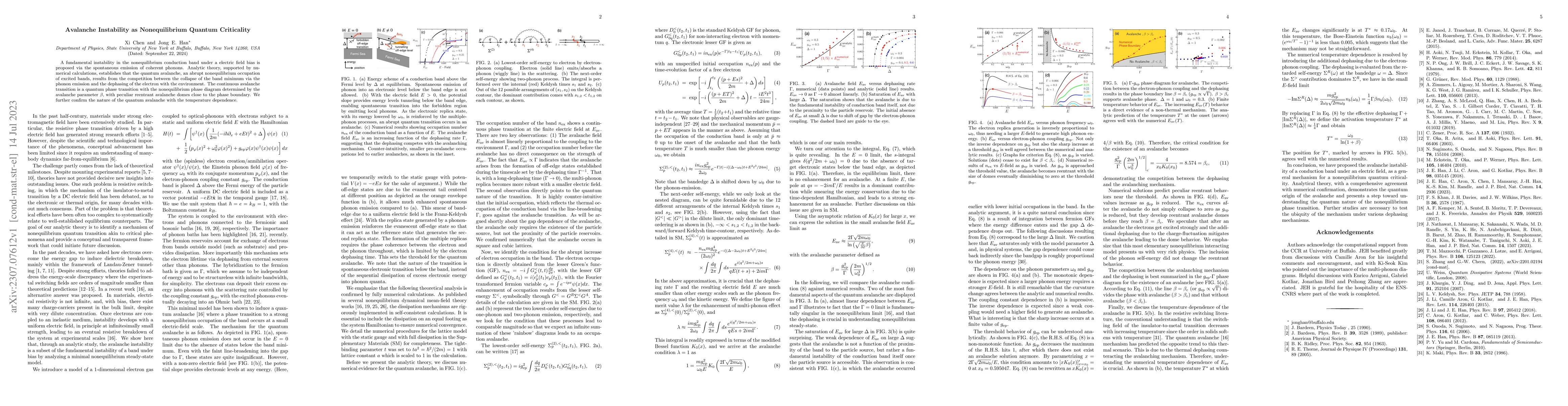Thumbnail for Avalanche Instability as Nonequilibrium Quantum Criticality