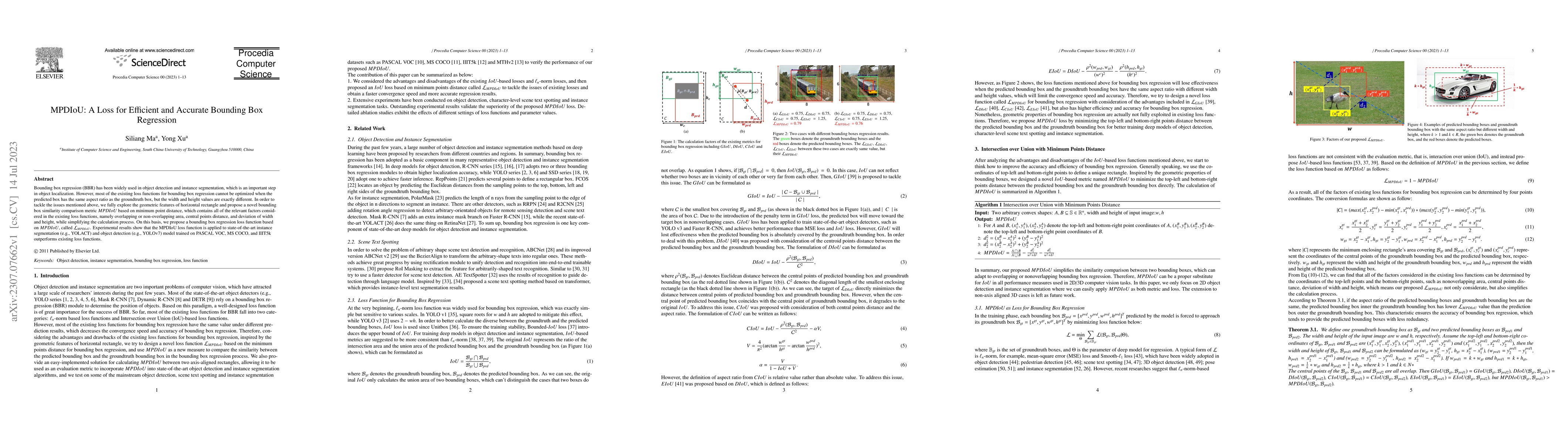 Thumbnail for MPDIoU: A Loss for Efficient and Accurate Bounding Box Regression
