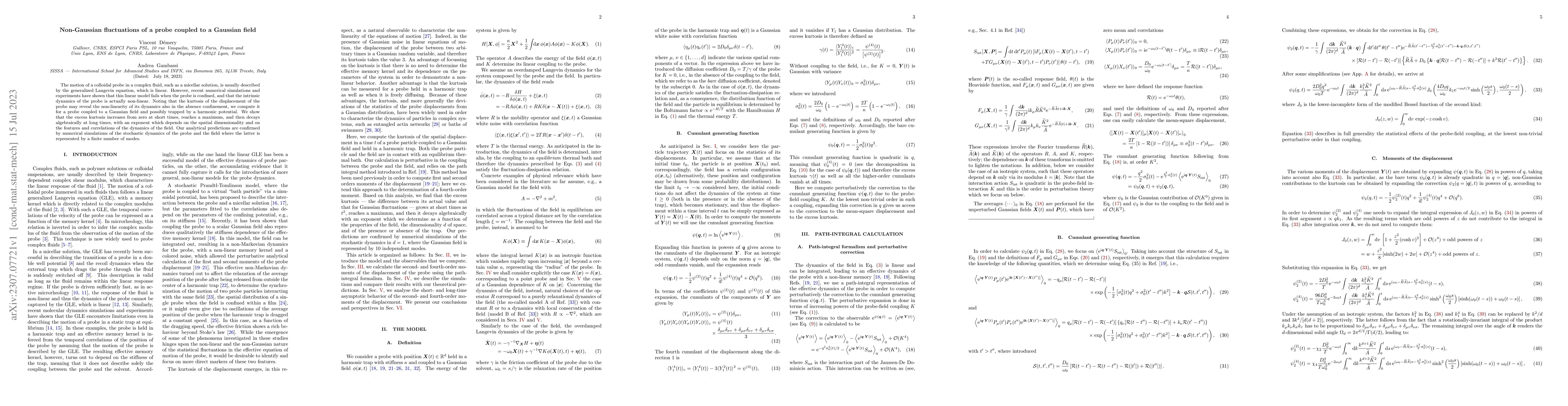 Thumbnail for Non-Gaussian fluctuations of a probe coupled to a Gaussian field