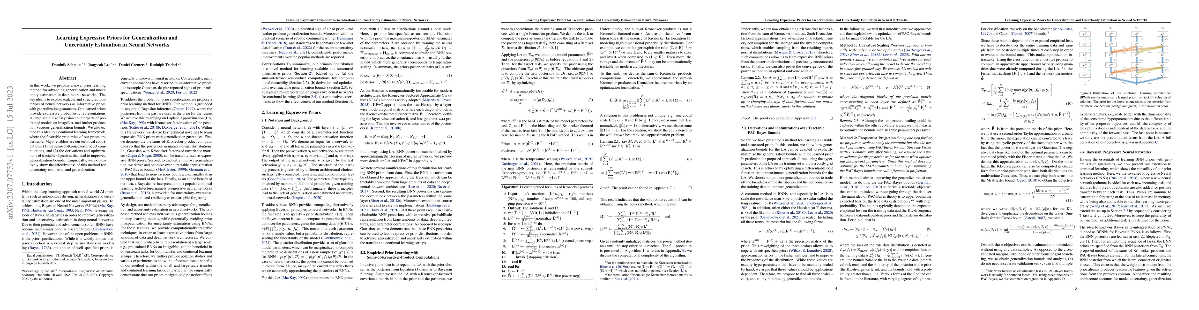 Thumbnail for Learning Expressive Priors for Generalization and Uncertainty Estimation
  in Neural Networks