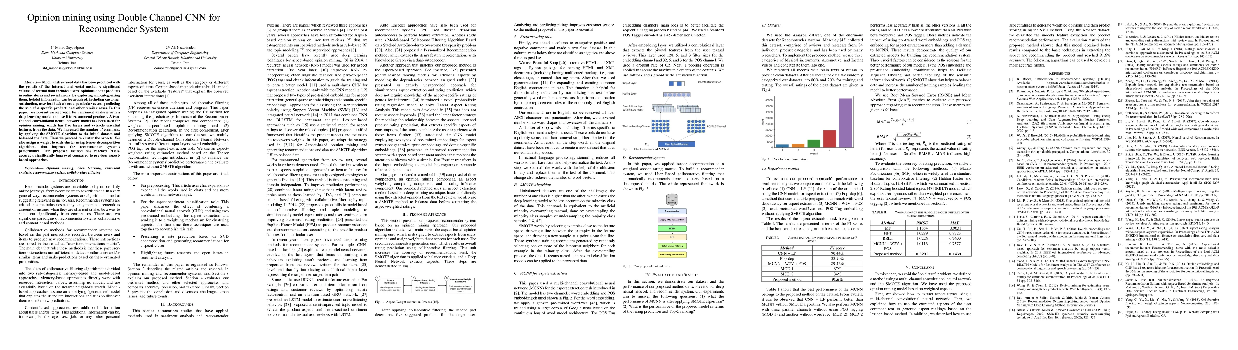Thumbnail for Opinion mining using Double Channel CNN for Recommender System