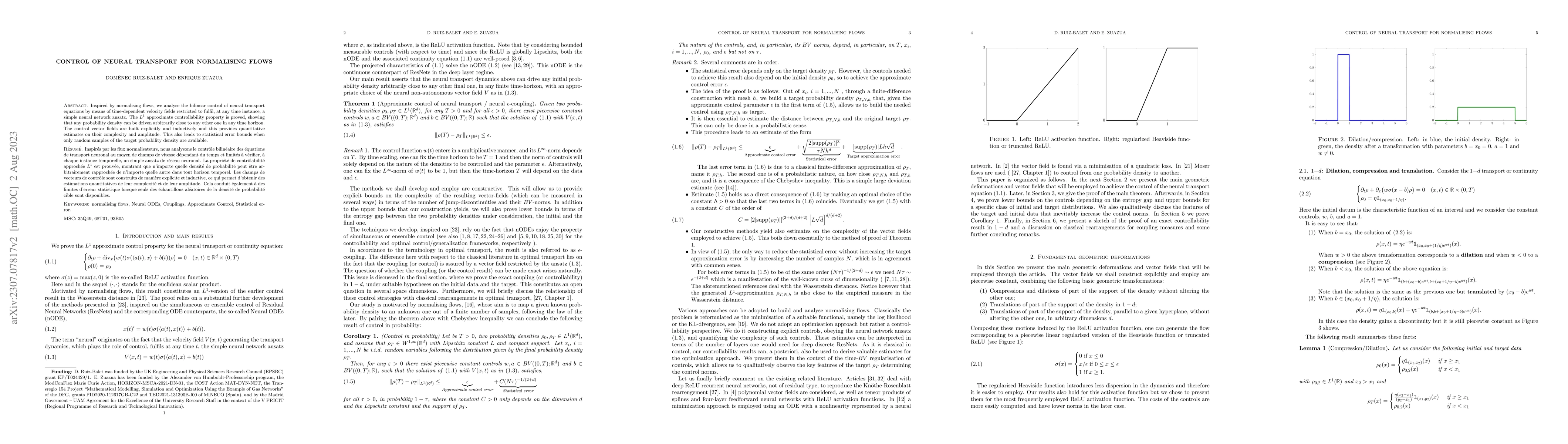 Thumbnail for Control of neural transport for normalizing flows