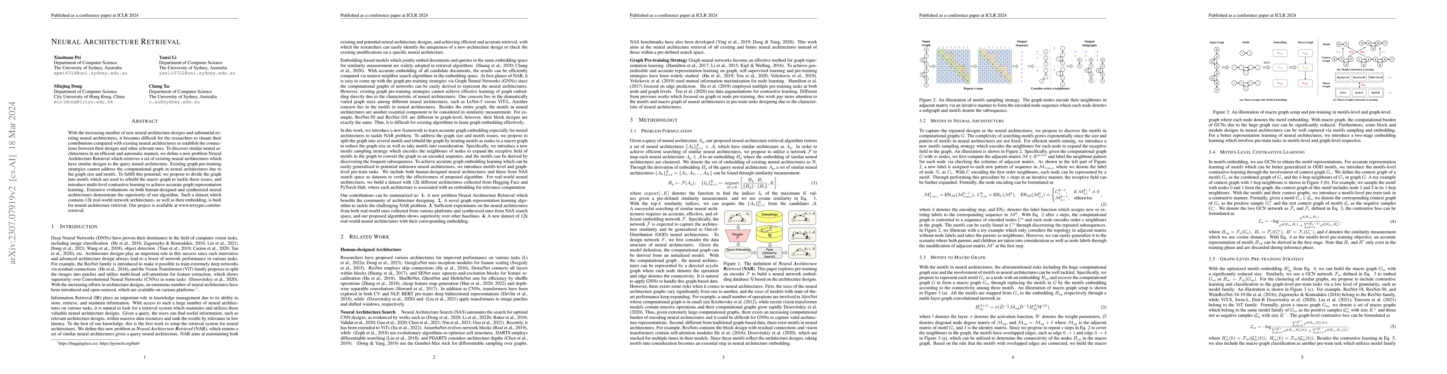 Thumbnail for Neural Architecture Retrieval