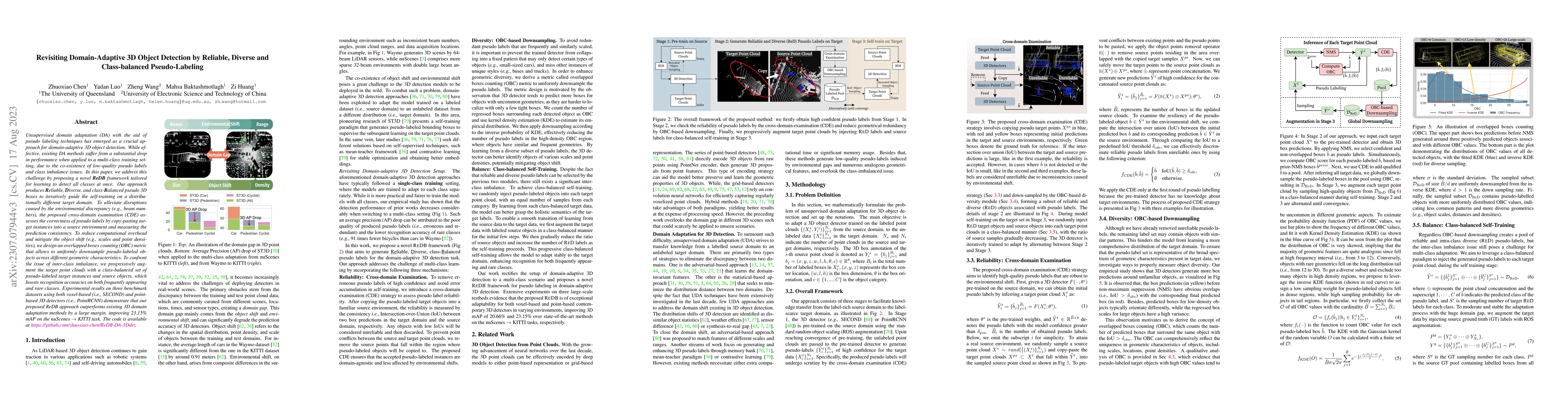 Thumbnail for Revisiting Domain-Adaptive 3D Object Detection by Reliable, Diverse and
  Class-balanced Pseudo-Labeling
