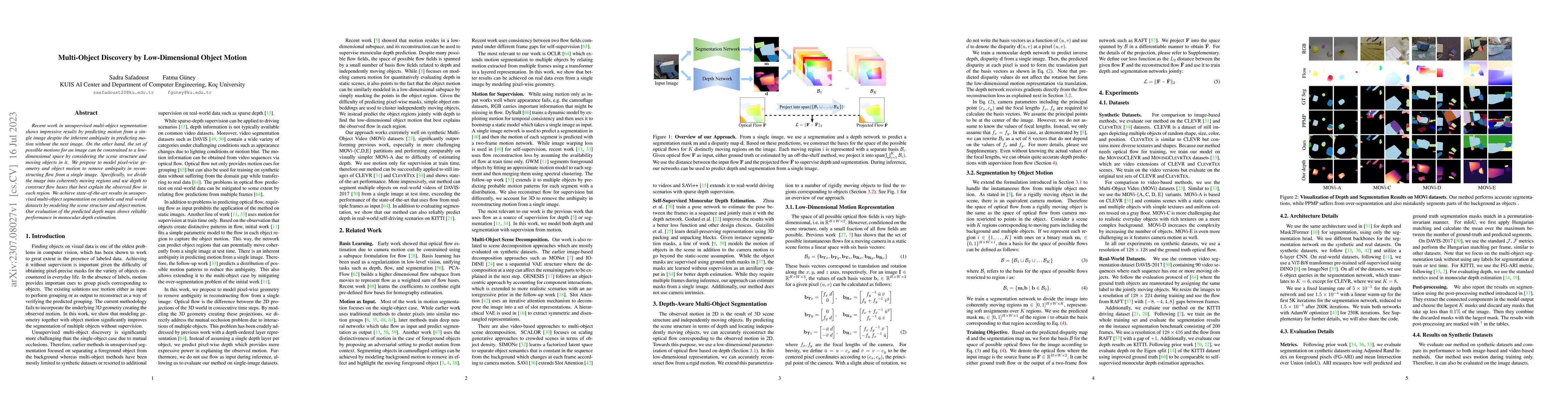 Thumbnail for Multi-Object Discovery by Low-Dimensional Object Motion
