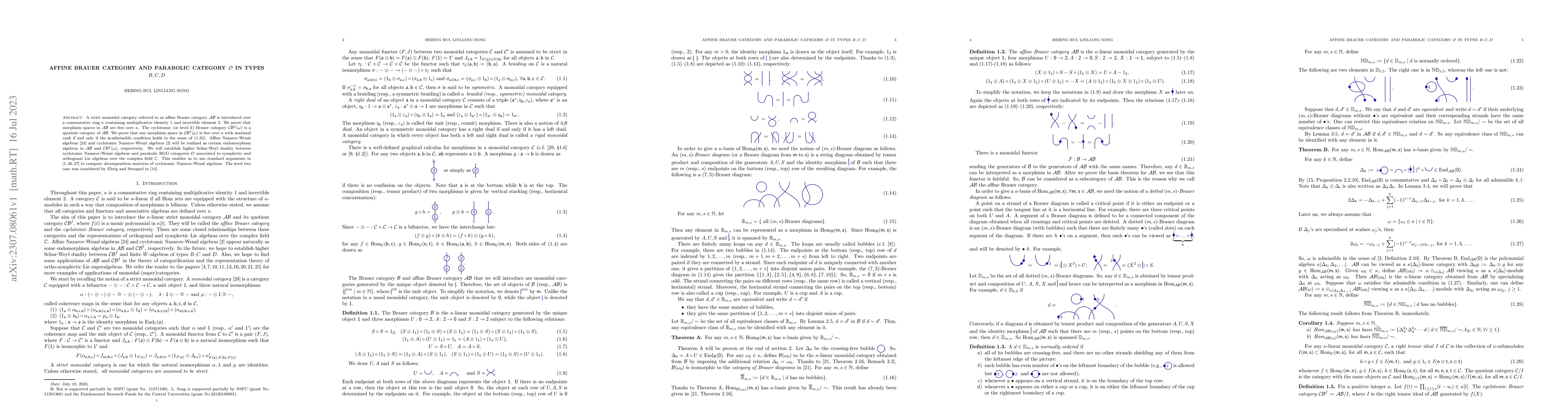 Thumbnail for Affine Brauer category and parabolic category $\mathcal O$ in types $B,
  C, D$
